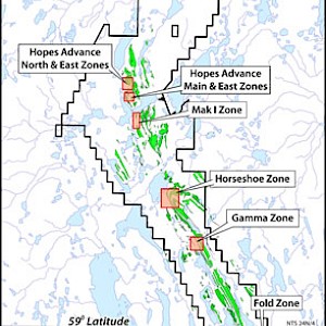 Hawk Ridge Project Claim Distribution 2013